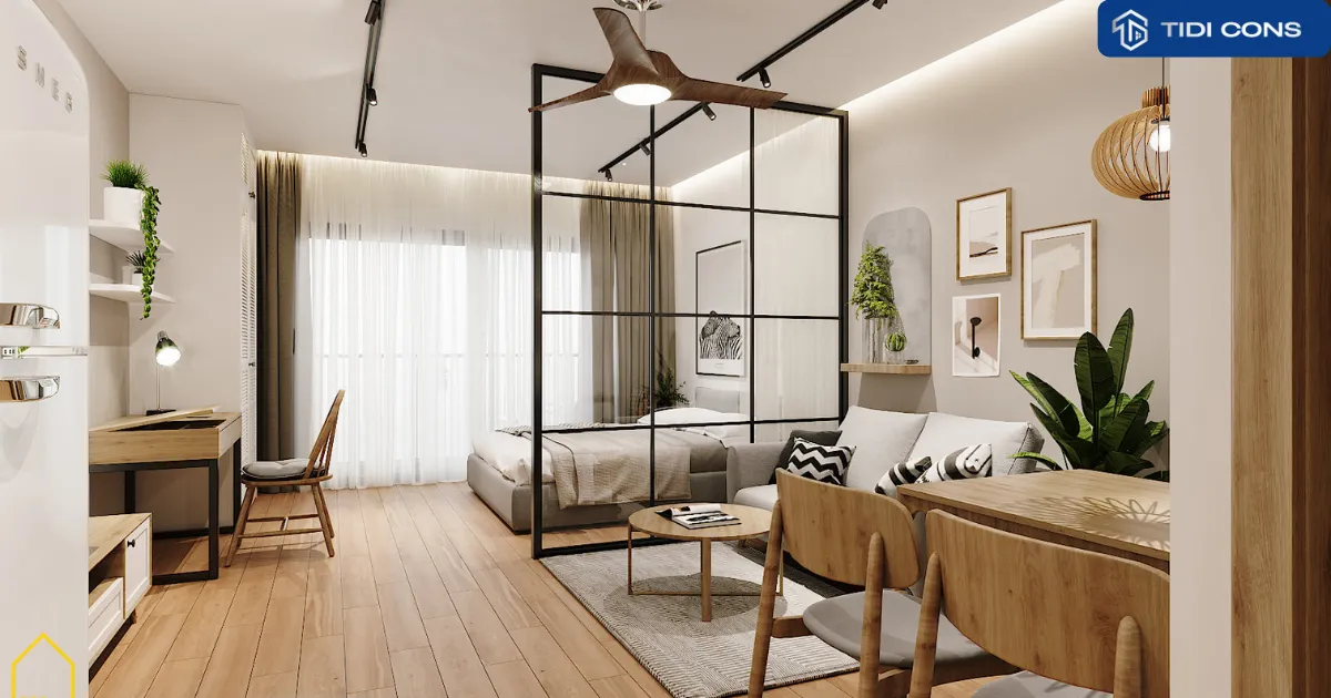 thiết kế nội thất chung cư mini