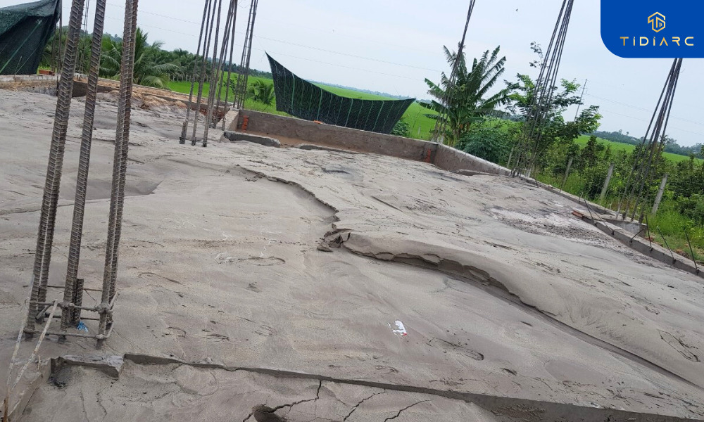 Bơm cát lấp hố móng