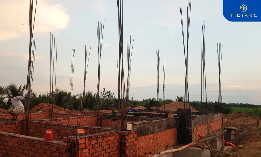 Gia công cốt thép cột
