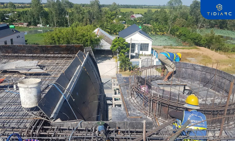 Thiết kế và thi công biệt thự tân cổ điển đồng tháp