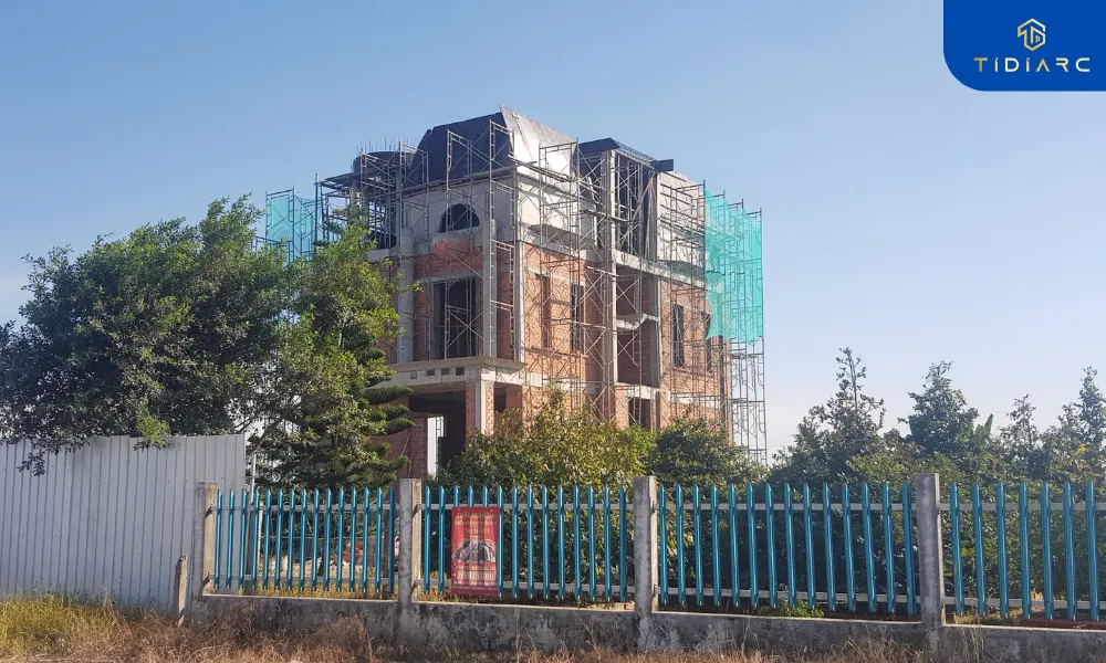 Thiết kế và thi công biệt thự tân cổ điển đồng tháp