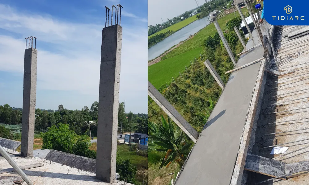 Thiết kế và thi công biệt thự tân cổ điển đồng tháp