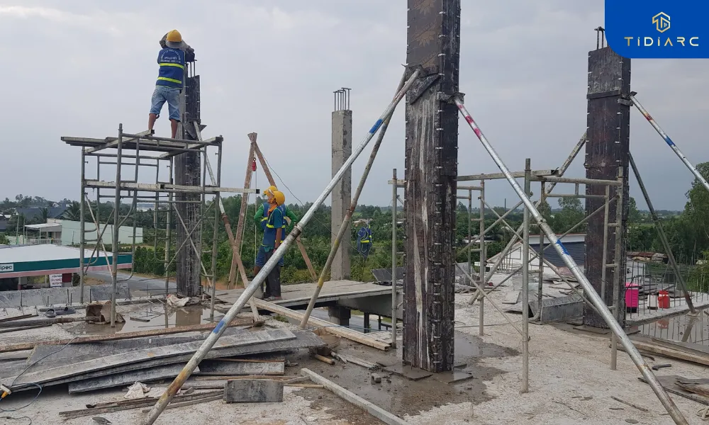 Thiết kế và thi công biệt thự tân cổ điển đồng tháp