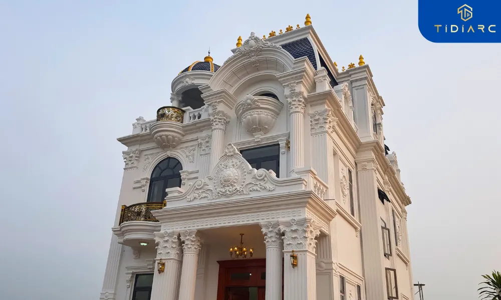 xây biệt thự tân cổ điển