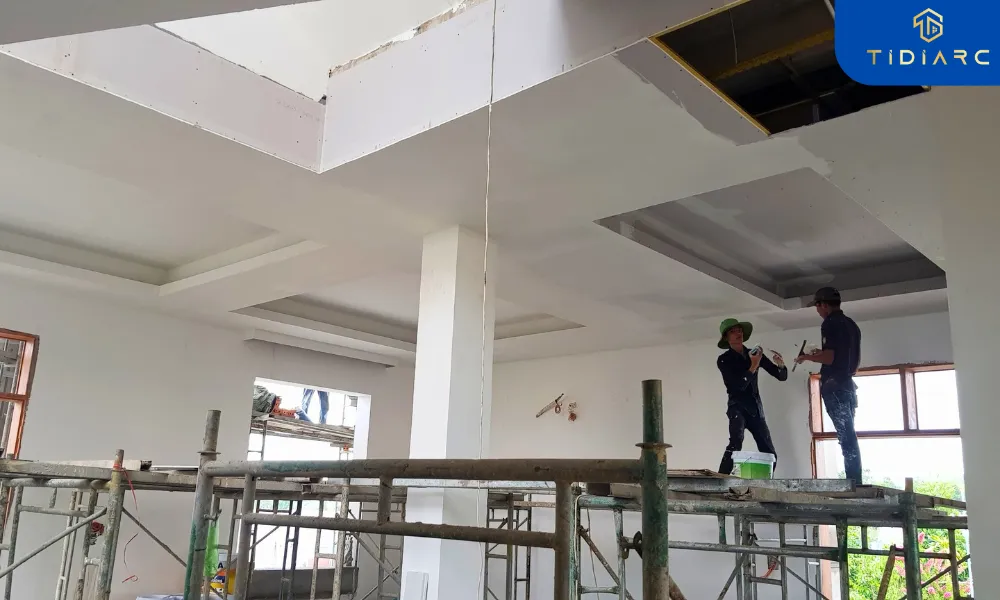 xây biệt thự tân cổ điển