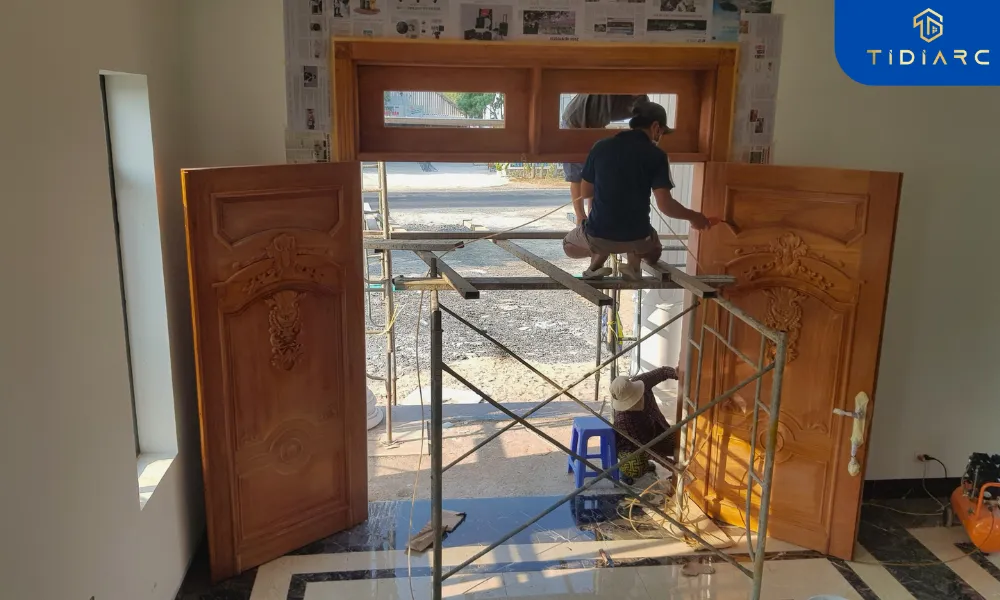 xây biệt thự tân cổ điển