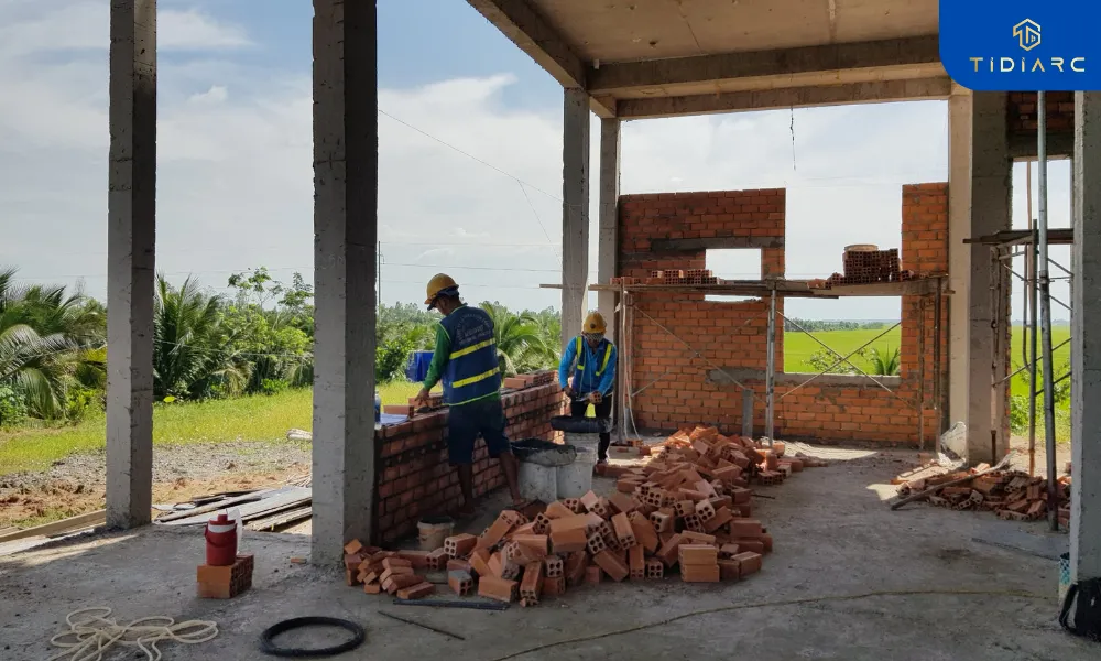 Xây biệt thự tân cổ điển đồng tháp