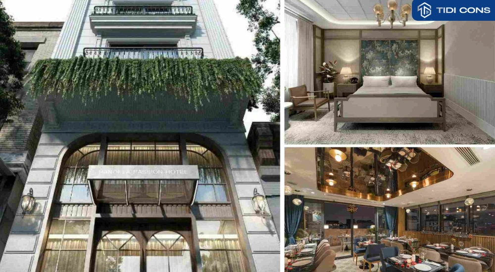 thiết kế thi công nội thất khách sạn