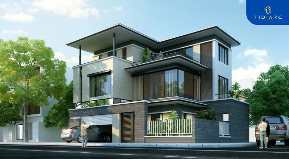 mẫu biệt thự đơn lập
