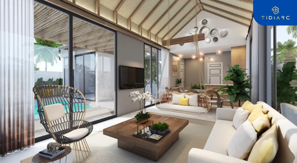 thiết kế nội thất biệt thự nghỉ dưỡng