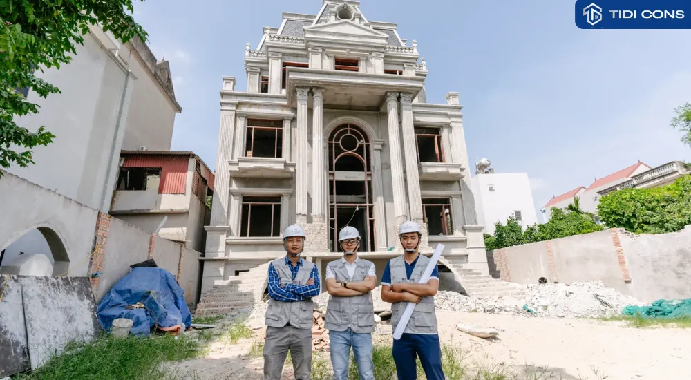 biệt thự sân vườn