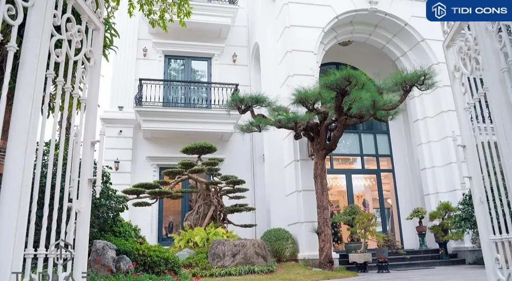 biệt thự sân vườn