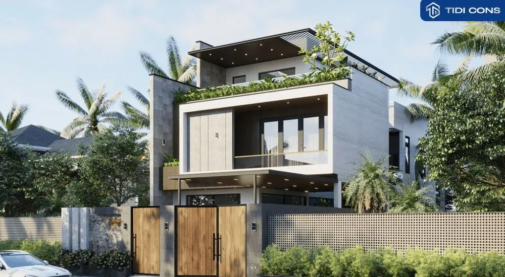 nhà phố 10x20m