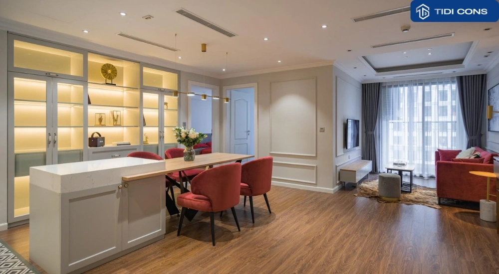 thiết kế nhà phố 2 tầng