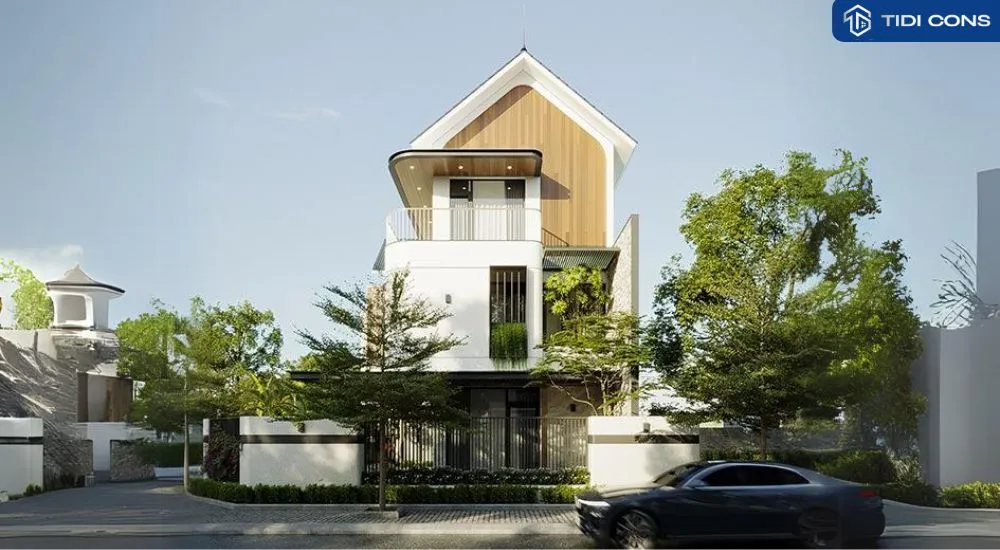 thiết kế nhà phố 3 tầng