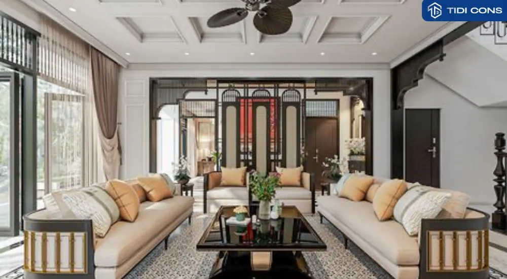 thiết kế nhà phố 3 tầng