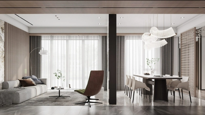 thiết kế nội thất nhà phố 3 tầng