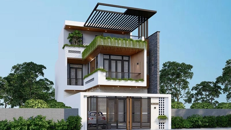 thiết kế nội thất nhà phố 3 tầng