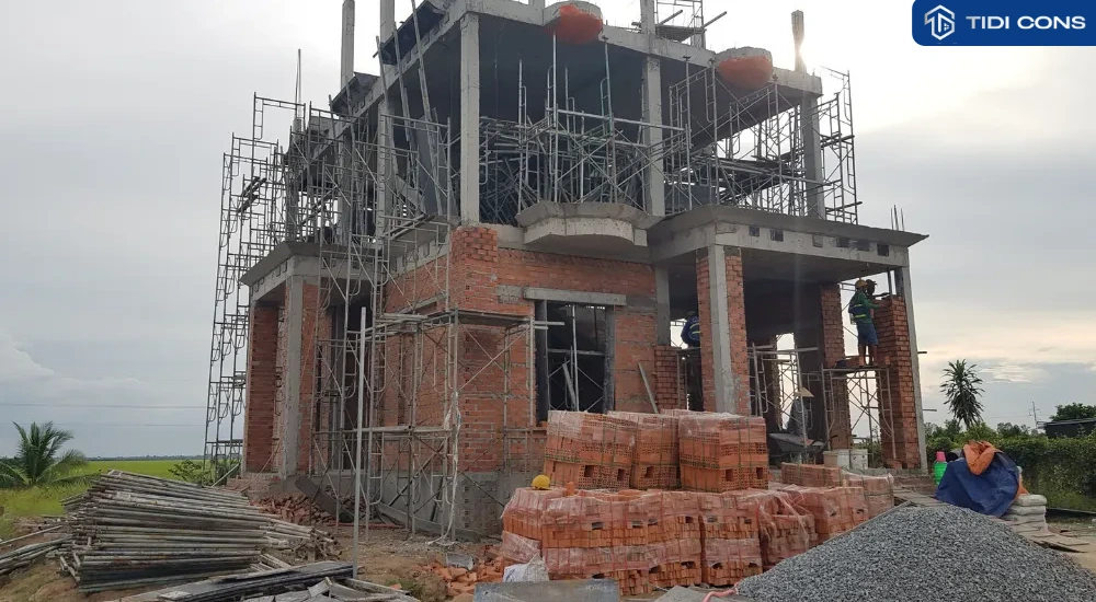 biệt thự tân cổ điển 4 tầng
