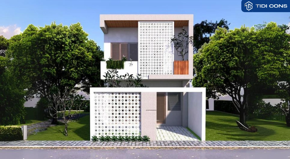 mẫu nhà 1 trệt 1 lầu