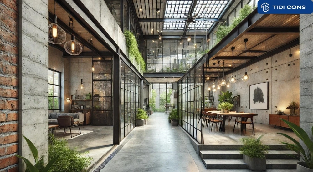 mẫu nhà 3 tầng 1 tum hiện đại