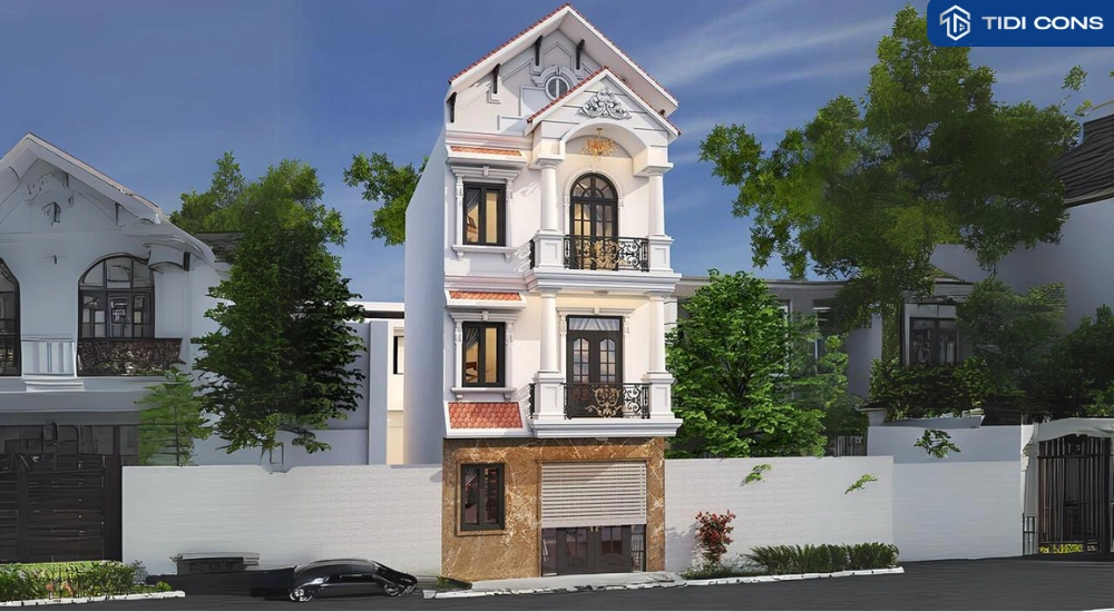 mẫu nhà 3 tầng hiện đại đẹp