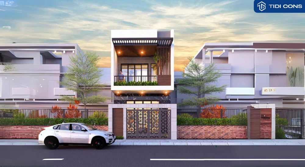 mẫu nhà 4x20