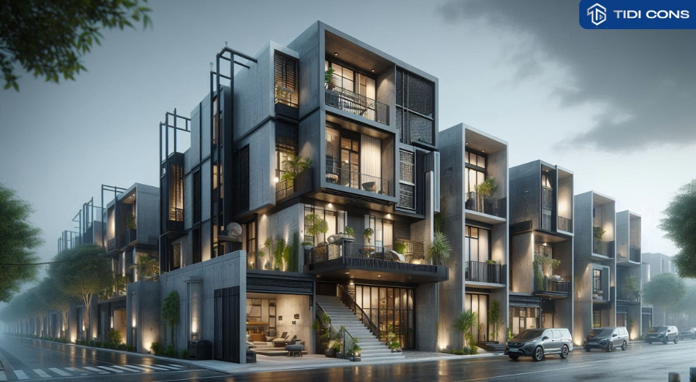 nhà đẹp 3 tầng hiện đại