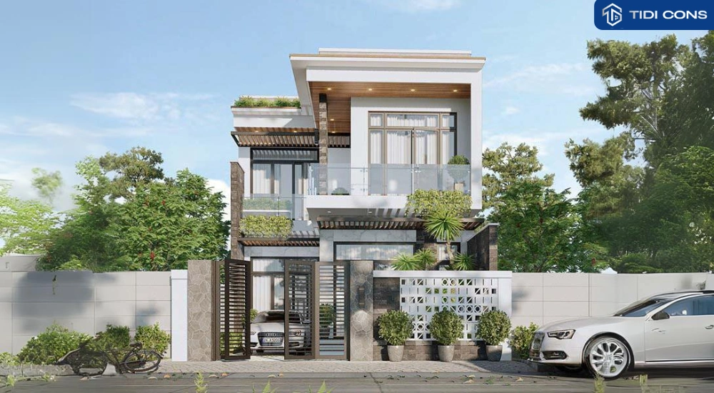 nhà phố mặt tiền 8m