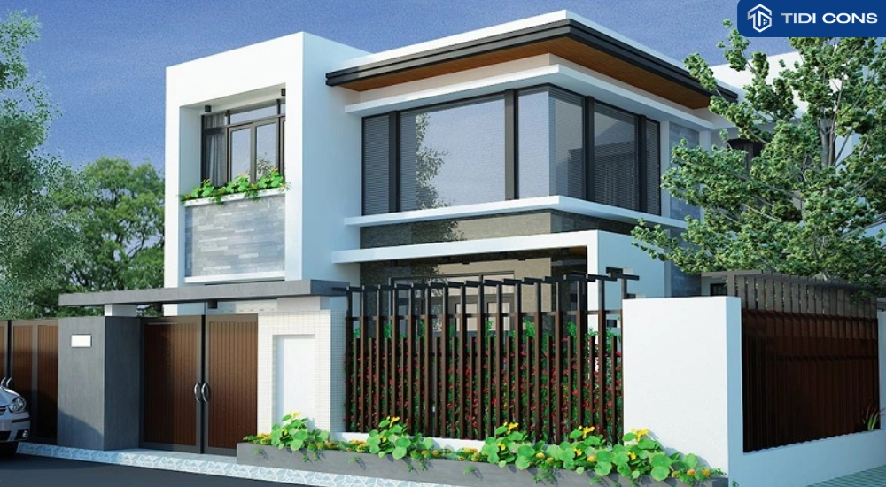 nhà phố mặt tiền 8m