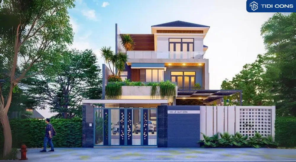 thiết kế biệt thự nhà phố