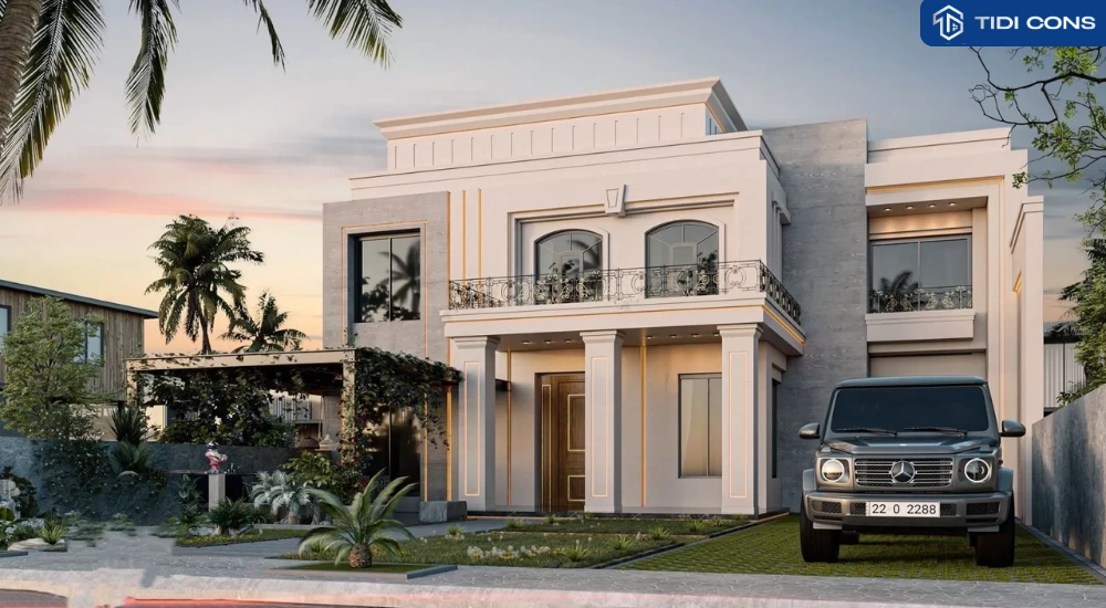 villa tân cổ điển