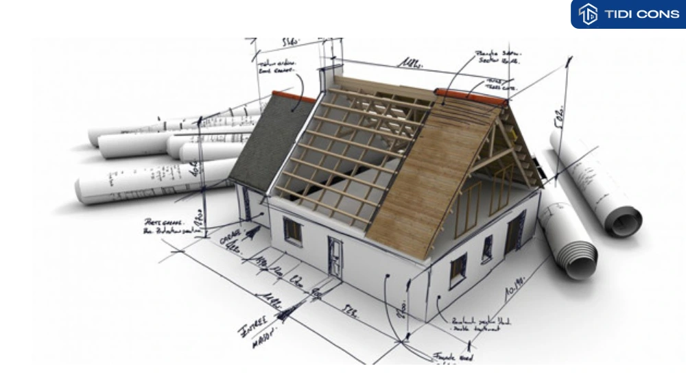 Thiết kế nhà phố 2 mặt tiền