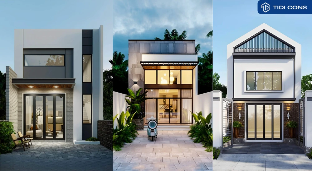 thiết kế nhà 4x10 