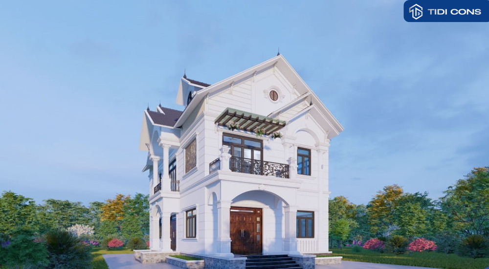 thiết kế nhà phố 4x10m