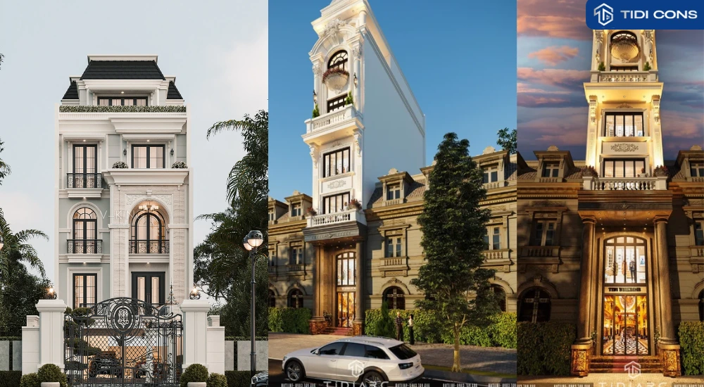 Nhà mặt tiền Tân cổ điển