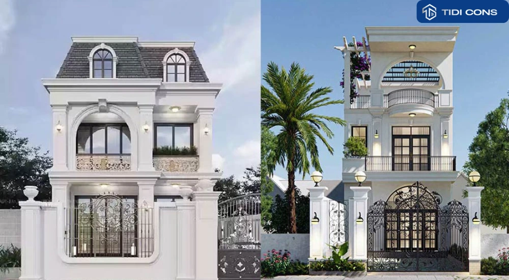 Nhà phố bán cổ điển