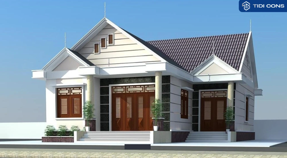 nhà phố cấp 4 đẹp