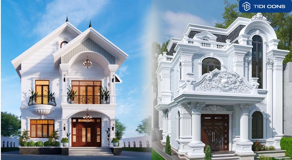 Nhà phố bán cổ điển