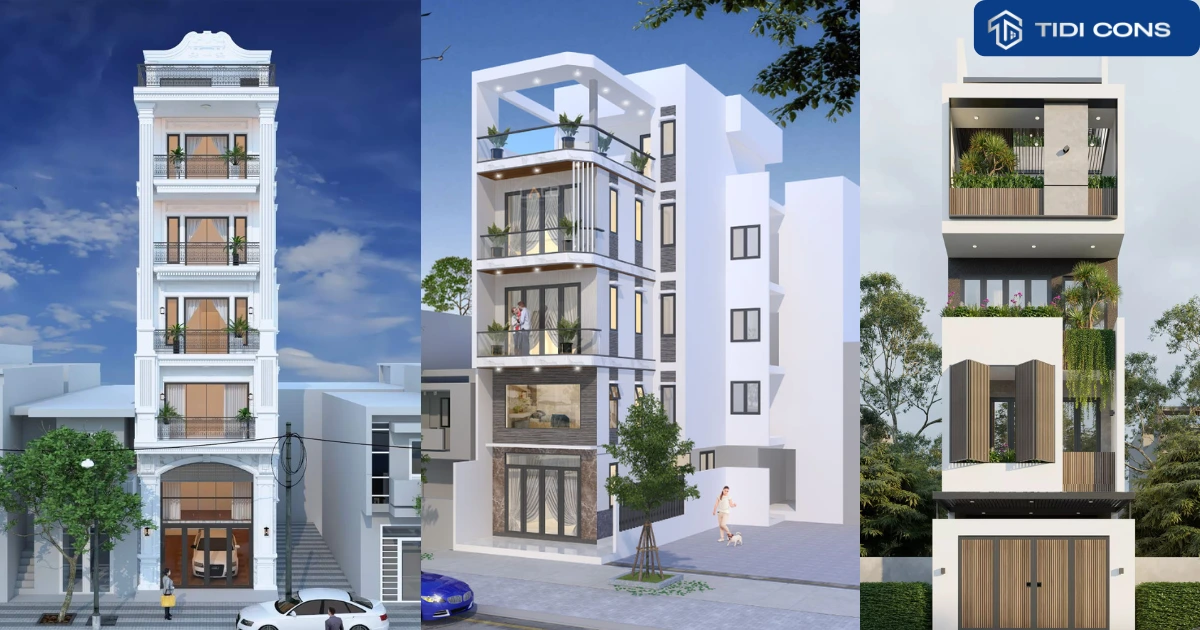 nhà phố mặt tiền 3m
