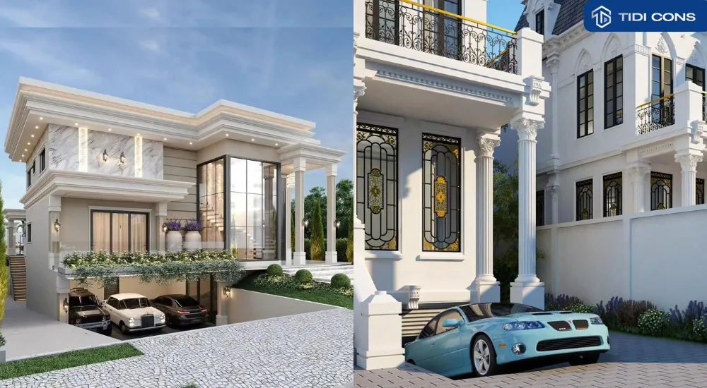 nhà phố bán hầm