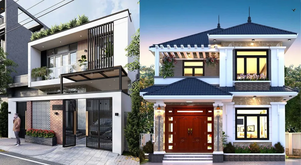 nhà phố mặt tiền 7m