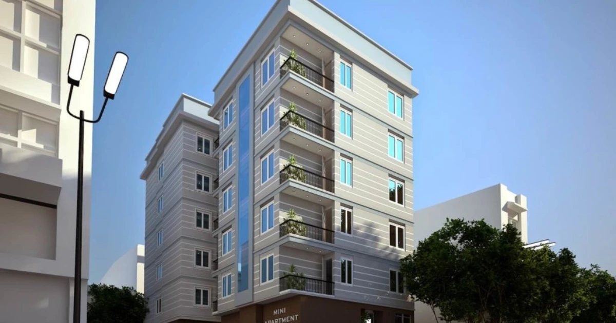 mẫu thiết kế chung cư mini