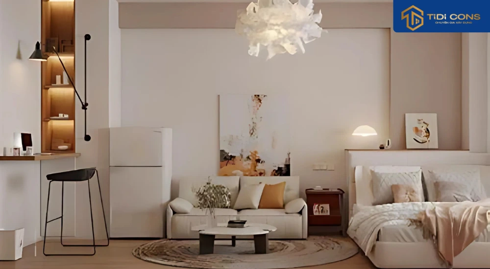 nội thất căn hộ mini đẹp