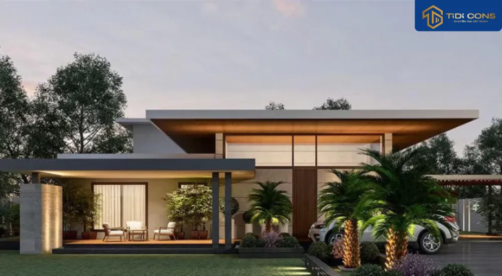 thiết kế biệt thự hiện đại 