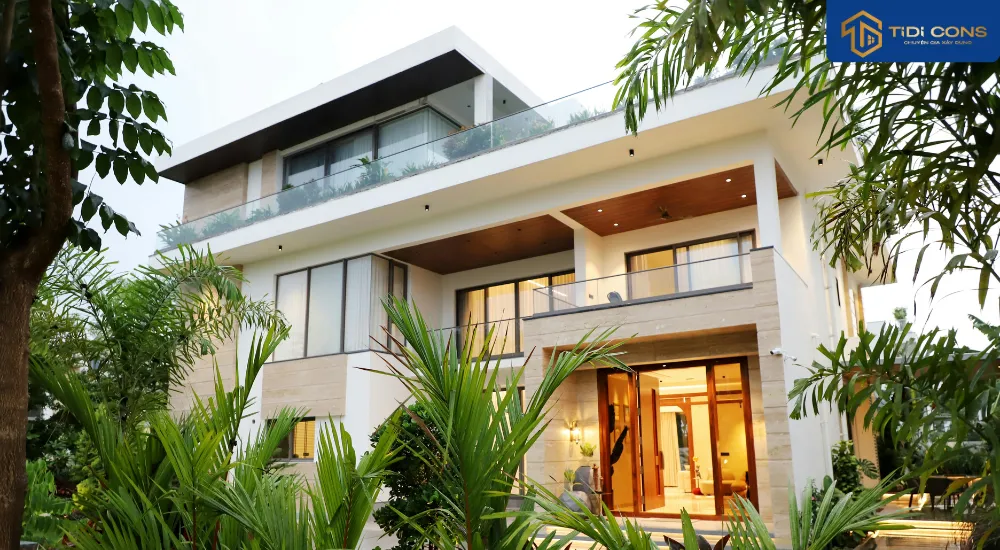 thiết kế biệt thự hiện đại 