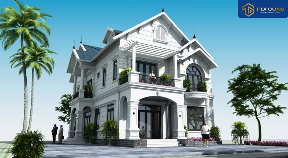 thiết kế biệt thự hiện đại 
