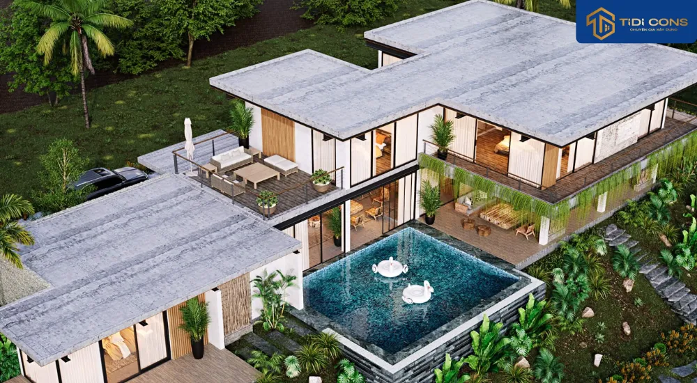 thiết kế biệt thự nghỉ dưỡng