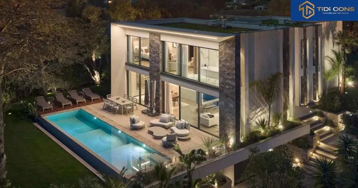 thiết kế biệt thự nghỉ dưỡng