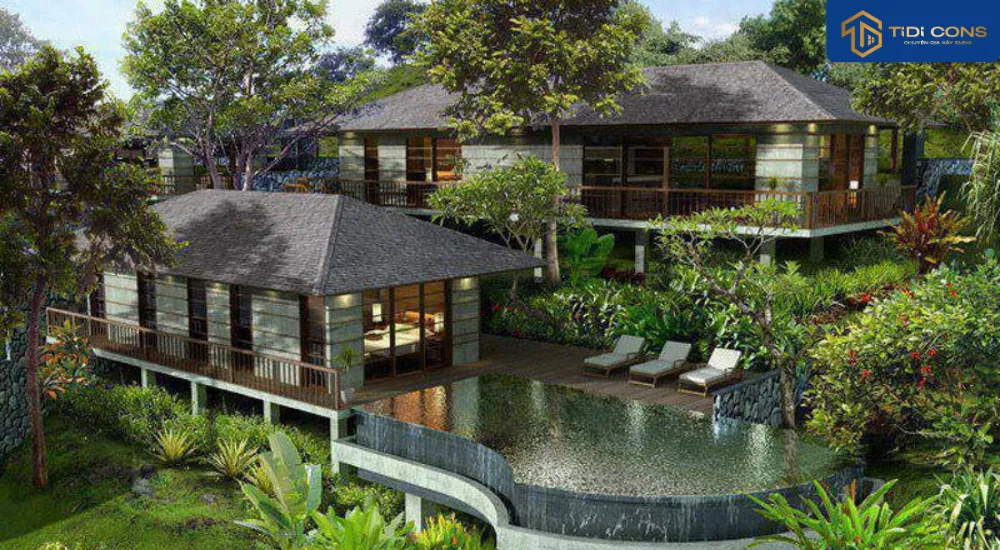 thiết kế biệt thự nhà vườn